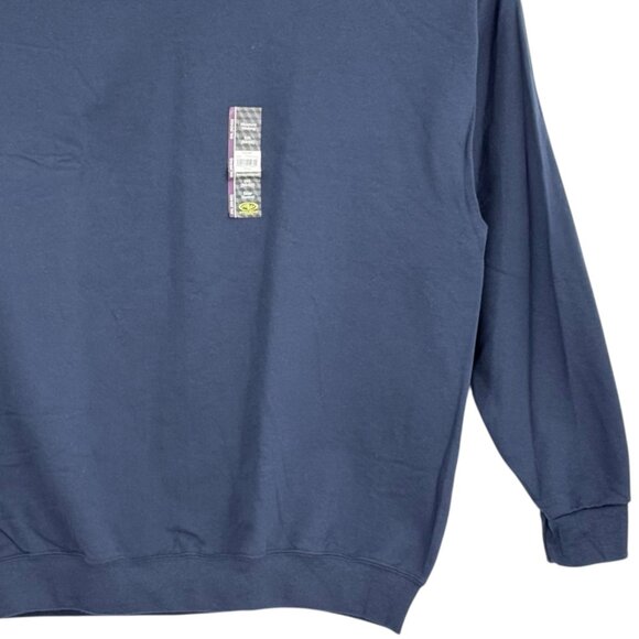 Athletic Works Men's Fleece Blue Sweatshirt 2XL (50-52) Moisture Wicking NWT - Picture 5 of 10